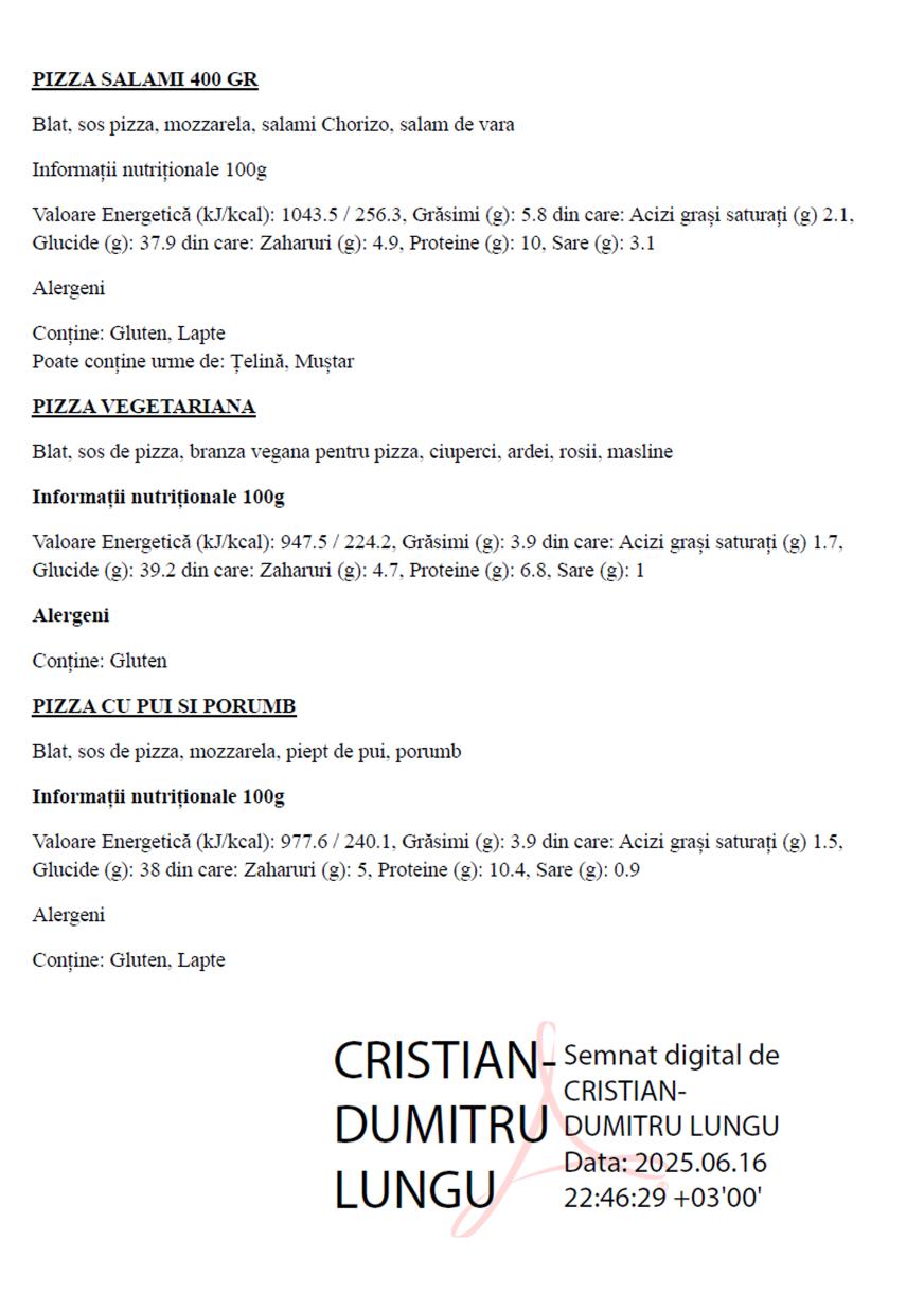 Valori nutriționale 8