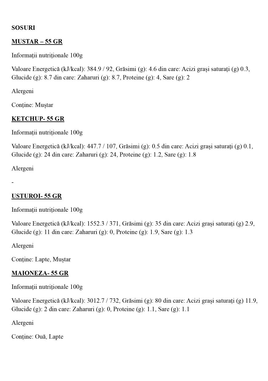 Valori nutriționale 4